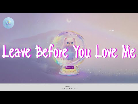 Marshmello - Leave Before You Love Me (with Jonas Brothers) (Lyric Video)