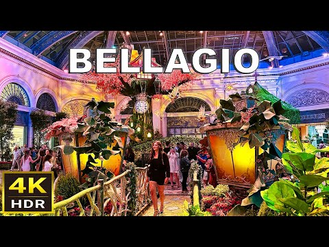 [4K HDR] Bellagio Las Vegas Walking Tour | Sept 2024 | Las Vegas Strip