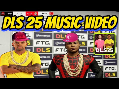 DLS 25 funny Music Video ! Dance compilation of Players in Dream League Soccer 2025