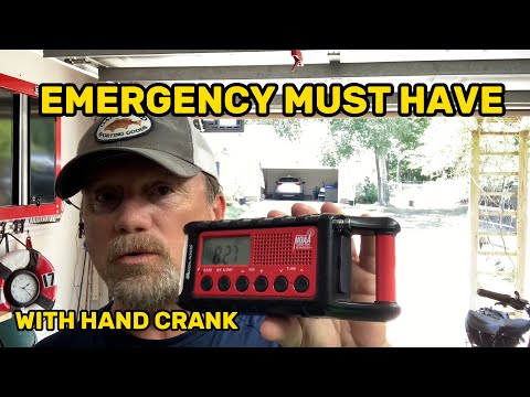 Midland Emergency Hand Crank Radio ~ Essential Gear for Hurricane Season