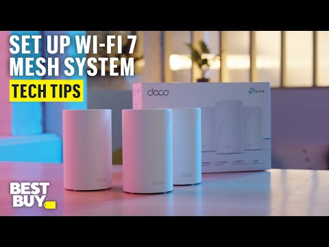 Simple Setup for the TP-Link Deco BE-65 PRO Wi-Fi 7 Mesh System – Tech Tips from Best Buy