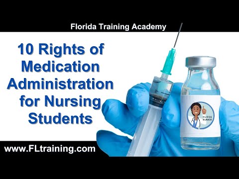 💊 10 Rights of Medication Administration – A Must-Know for Future Nurses! 🩺