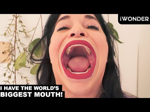 Woman With The World's Biggest Mouth Is Going Viral On Tiktok