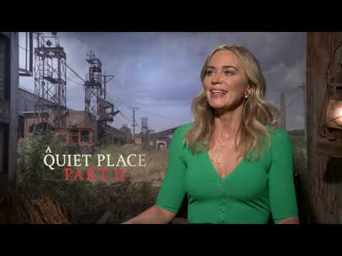 A QUIET PLACE PART II's Emily Blunt Talks Intense Physicality of Sequel [Interview]