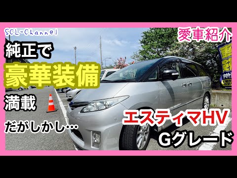 【愛車紹介】エスティマGグレードは豪華装備満載だった...だがしかし...