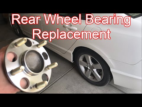 Honda Civic Rear Wheel Bearing Replacement