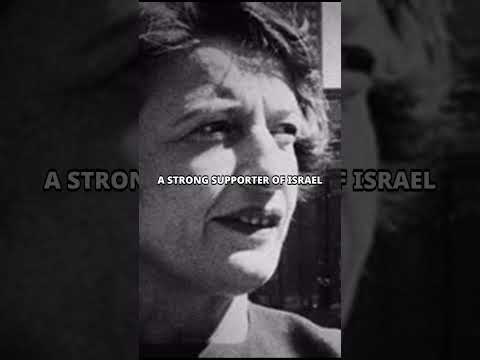 Ayn Rand, Supporter Of Israel