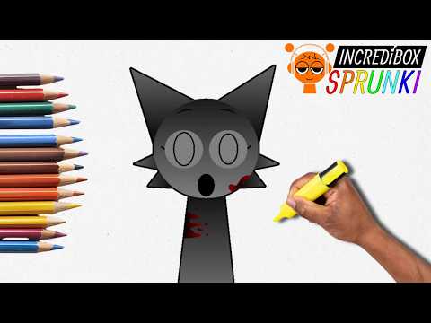 How To Draw SPRUNKI Wenda Horror - INCREDIBOX SPRUNKI | Step-by-Step Drawing Tutorial