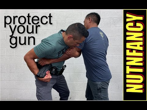 Protect Your Gun! Fighting Techniques, Gun Retention