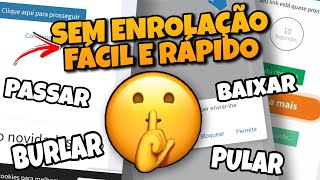 COMO USAR, BURL@R,PULAR,PASSAR, BAIXAR PELO ENCURTADOR de LINKS 2023 #shorts #encurtadores