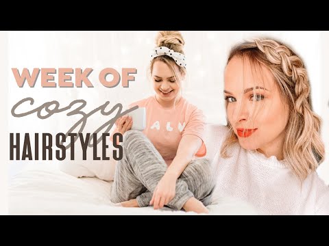 A Full Week of Cozy Hairstyles - Kayley Melissa