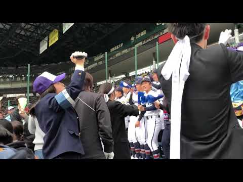 2019高松商業の学ラン応援団【男の勲章 狙い打ち】選抜甲子園 高校野球応援