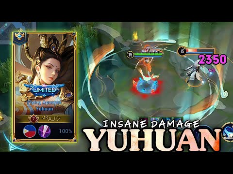 YUHUAN JUNGLE INSANE DAMAGE BUILD IN NEW SEASON 🔥 - HONOR OF KINGS