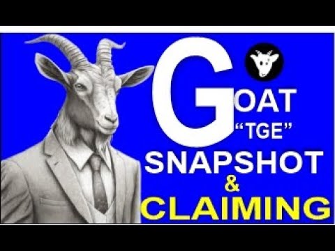 Goats Snapshot | Goats Airdrop | Goats Withdraw Process | Crypto Mining Bot | Crypto News