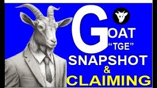 Goats Snapshot | Goats Airdrop | Goats Withdraw Process | Crypto Mining Bot | Crypto News