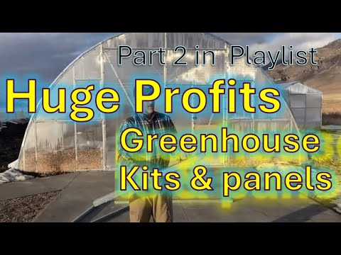 Part 2: Profit Margins for Greenhouse Materials and Construction || How much money can you make?