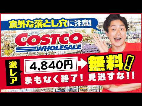 【コストコ】激レア“無料”期間まもなく終了!!意外な落とし穴に要注意【購入品】【シューマッハ】