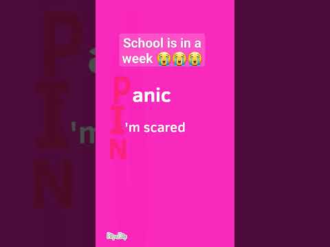 Me when school is in a week #animation #pink #animatedshorts #flipaclip #trending