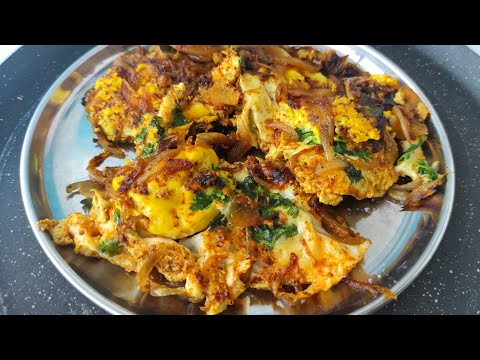 Egg Pepper Fry | Side dish for rice and chapati