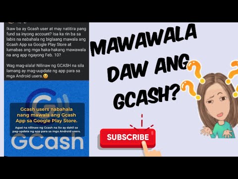 Mawawala na daw ang gcash? #gcash