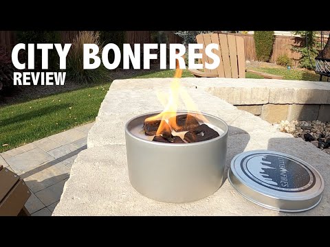 City Bonfires Review - Portable, Reusable, Mini-Bonfire with discount code