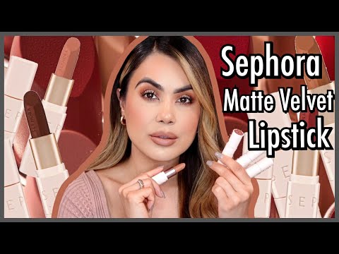 Sephora Collection Matte Velvet Lipstick Review