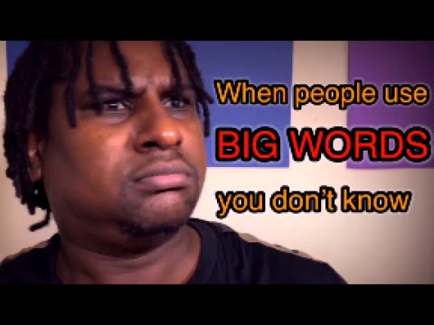 When people use big words you don’t know #comedy #bigwords #funnyshorts