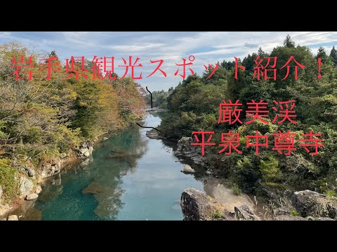 東北地方2泊3日の旅 part3 【厳美渓・平泉中尊寺】【岩手県観光】