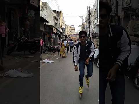 public reaction video #skating #inlineskating #vairalvideo #indianskater #inshort #balurghat