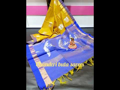 Chnduri butta sarees only 18000 super  quality