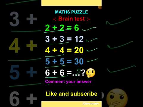 🔥 Can You Solve This Mind-Bending Maths Puzzle? | Maths puzzle #puzzle  #shorts