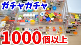 【ガチャガチャ】収納方法！超大量のミニチュア紹介【100均収納】