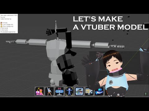 【3D MODELLING】 Making my own VTuber Model!