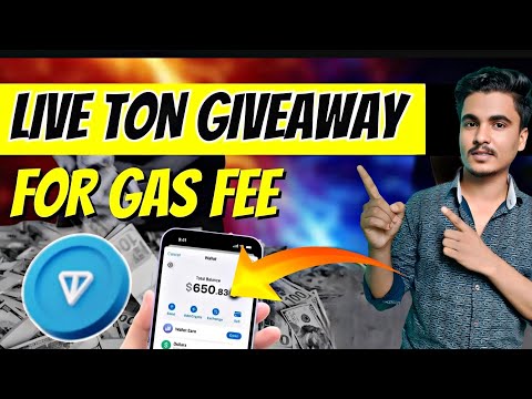 Ton Coin Giveaway🎁 Dogs Gas Fees Hamster Kombat Gas Fees