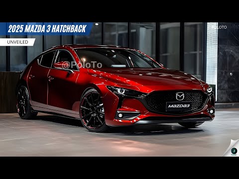 2025 Mazda 3 Hatchback Unveiled - the best and most beautiful hatchback car?