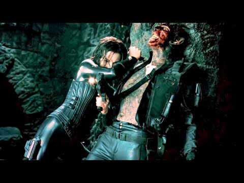 Selene Battles The Eldest Vampire And Werewolf | Underworld: Evolution (Kate Beckinsale)