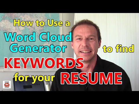 How to Use a Word Cloud Generator to Find Keywords for Your Resume