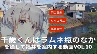 チラムネvol.10『千歳くんはラムネ瓶のなか』を通して福井を案内する動画