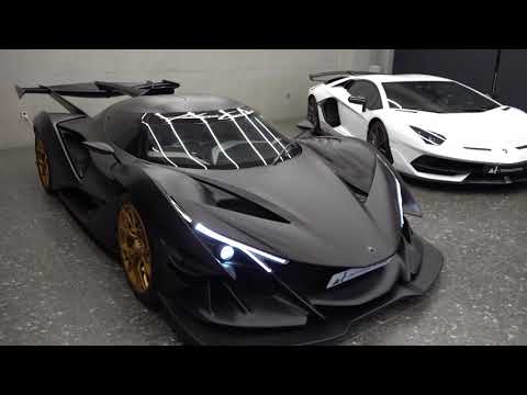 $3.0 Million Insane Apollo IE V12 NA engine start up!