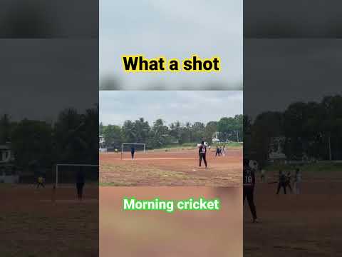 From our Sunday morning cricket match