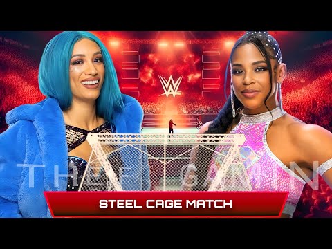 WWE 2K24 • Steel Cage Match - Sasha Banks VS Bianca Belair | WWE