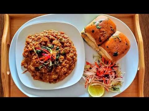 Mumbai famous Paav-bhaji | पाव भाजी | cookinghealthy22