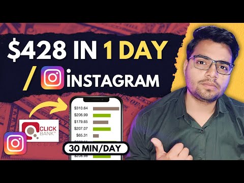 Earn $400+/Day Using Instagram | Affiliate Marketing For Beginners 2024 (Hindi)