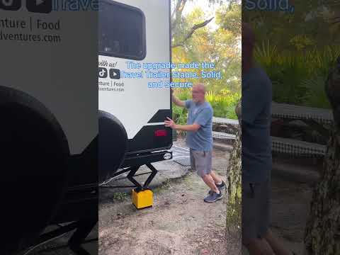 Stabilize your Travel Trailer with the MORryde X-Brace Scissor Jack Stabilizers