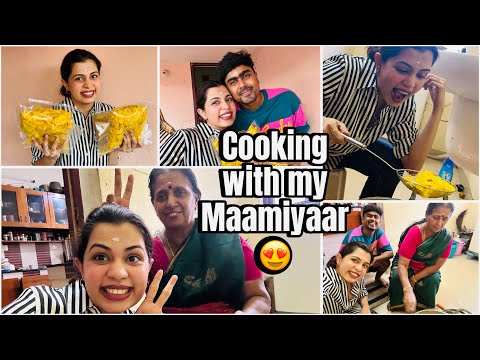 Cooking with my Maamiyaar | Diya Krishna | Ozy Talkies