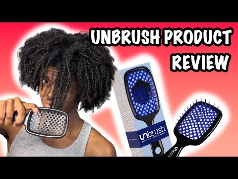 THE BEST BRUSH FOR WASHDAYS! Unbrush Review