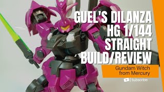 Guel's Dilanza Hg 1/144 Bandai straight build - Gundam Witch from Mercury Season 1