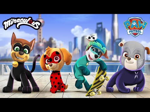 PAW Patrol in Miraculous Ladybug Style!