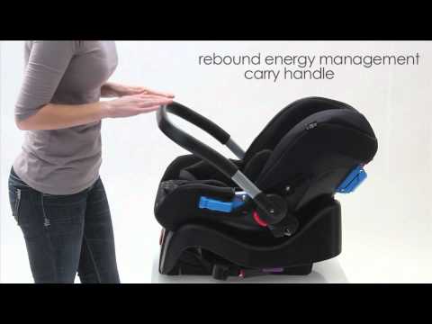 JJ Cole Newport Car Seat - 5 Star Government Rating and No-Rethread Harness