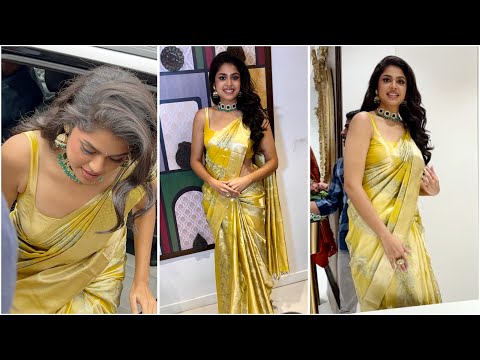 Faria Abdullah Grand Welcome To Mangalayam Shooping Mall Attapur | Faria Abdullah Latest Video